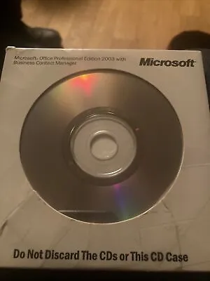 Microsoft Office Professional Edition 2003 • $16