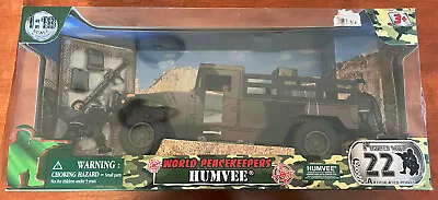 World Peacekeepers/GI Joe 1/18 - 3 3/4 Scale Humvee Camo -- NEW IN BOX! • $75