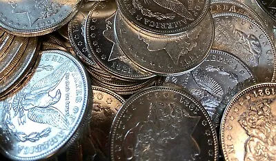 (1) Coin  $1 1921 Morgan US Silver Dollars Eagle Reverse 90% Bulk Lot - Polished • $31.95