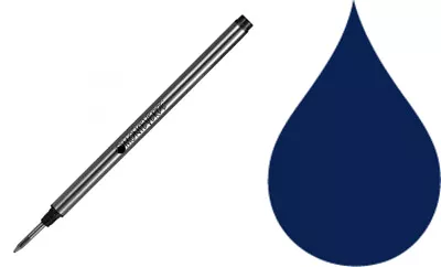 Montblanc Rollerball Refill In Blue/Black - Fine Point By Monteverde - M221BB • $11.45