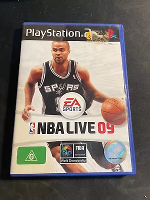 Nba Live 09 2009 2k9 Playstation 2 Sony Ps2 + Manual Included • $35.95