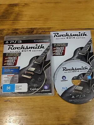 Rocksmith 2014 Edition - Playstation 3 PS3 - Guitar Game - Complete With Manual • $17.95