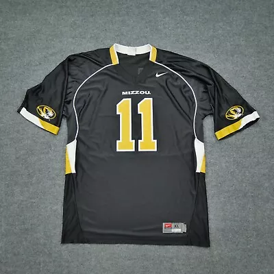 Mizzou Jersey Adult XL Black University Of Missouri Tigers Nike Football Mens • $27.77