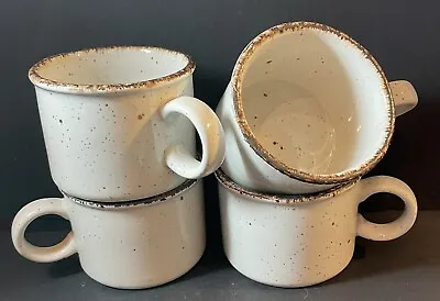Midwinter Creation Stonehenge Set Of 4 Coffee Mug Teacup England Vintage • $35