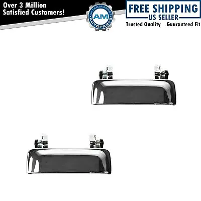 Door Handle Front Outer Chrome Pair Set For Ford Ranger Mazda Pickup NEW • $45.70