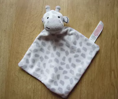 F&f Tesco Grey Cream Giraffe  Comforter Baby Blanket • £5.06