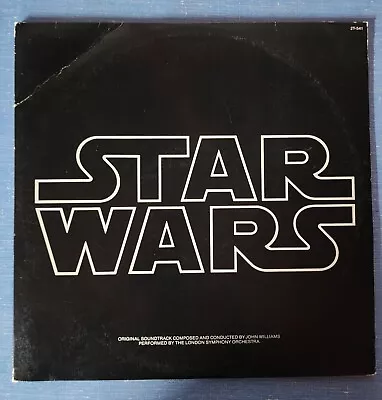 1977 STAR WARS SOUNDTRACK Double VINYL LP Record 33RPM W/INSERTS • $59.55