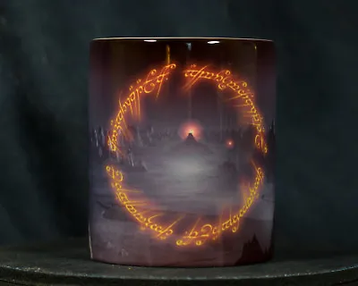 Lord Of The Rings Mordor Gorgoroth Magic Colour Change Mug • £10