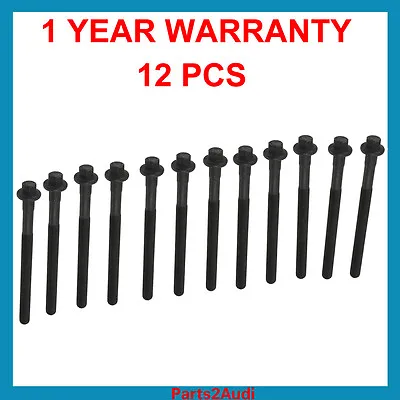 Engine Cylinder Head Bolt Set 12 Head Bolts For Volvo • $35.50