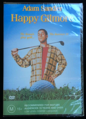 $9.99 • Buy  HAPPY GILMORE Adam Sandler, Christopher McDonald, Julie Bowen (1996) DVD