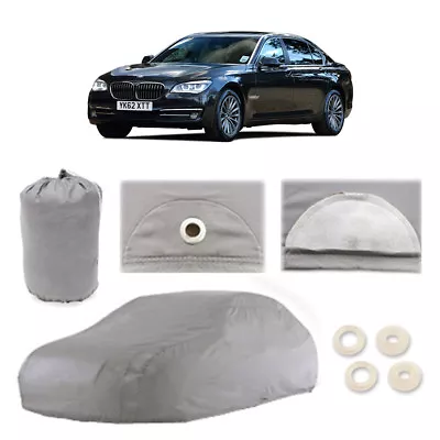 BMW 7 Series Long New Gen 6 Layer Car Cover Outdoor Water Proof Rain Sun Dust • $55.95