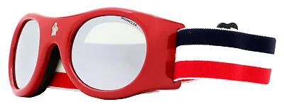Moncler ML0051 Band Ski Goggles 68C Red • $159