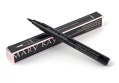 Mary Kay Waterproof Liquid Eyeliner Pen~intense Black~nib~full Size! • $11.95