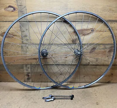 700c Mavic Reflex Shimano 105 Tubular Wheel Set Road Bike Wheelset HG 10 Speed • $179.95