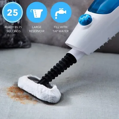 Steam Mop - Multi Surface Steam Cleaner With Detachable Hand + Accessories  • $38.98