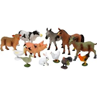 Peterkin My Farm Toy Figure 12 Piece Farm Animal Playset • £5.99