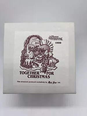 Mark Klaus TOGETHER FOR CHRISTMAS Christmas Ornament NEW • $26.99