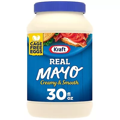 Kraft Real Mayo Creamy & Smooth Mayonnaise - Classic Spreadable 30oz • $6.99