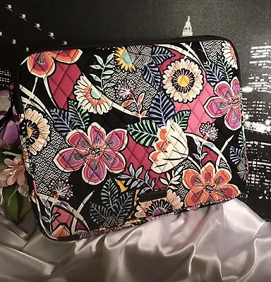 Vera Bradley Padded/Quilted Laptop Sleeve Up To 14” KAUAI FLORAL | NWT RV$59 • $28.99