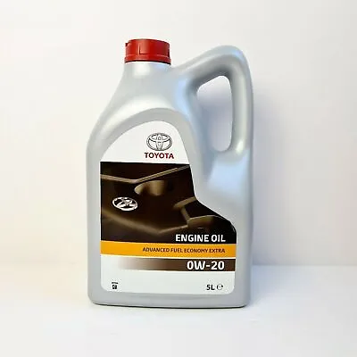 £135.74 • Buy Toyota Genuine Engine Oil SAE 0W20 Fully Synthetic 5L 5 Litres Fuel Economy