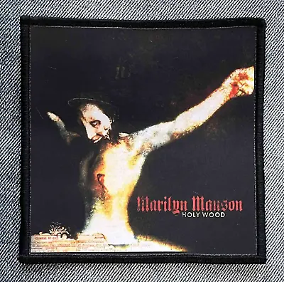 Marilyn Manson Holy Wood Sublimated Printed Patch | Brian Metal Singer Band Logo • $6.99