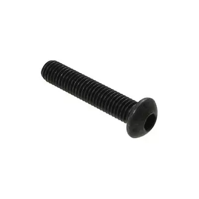 M5 (5mm) X 0.80 Pitch Metric Coarse BUTTON Socket Screw Allen Plain Black • $6