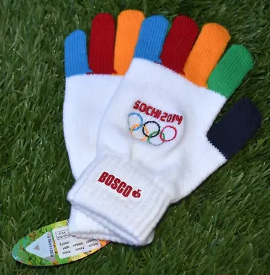 Sochi 2014 Olympic Gloves Bosco Xs-s New With Tags B21 • $13.06