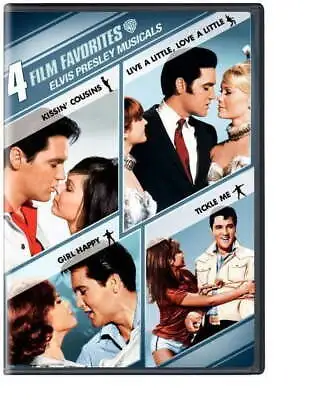 4 Film Favorites: Elvis Presley Musicals (DVD)New • $7.99