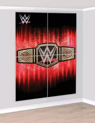 £13.62 • Buy WWE Smash Wrestling Wrestler Birthday Party Scene Setters Wall Decorating Kit