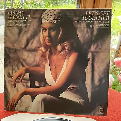 TAMMY WYNETTE  Let's Get Together  1977 LP Epic EPC82026 A1/B1 First Press • £7.99