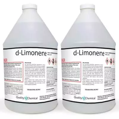 D-Limonene / Biodegradable / Citrus Solvent / 2 Gallon Case • $99