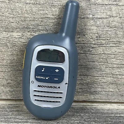 MOTOROLA FV200 TALKABOUT FRS/GMRS 2 WAY RADIO GRAY H42f • $7.90