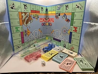 Vintage 1990Monopoly Junior Board Game By Parker Brothers Ages 5 - 8  • $17.95