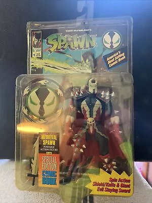 McFarlane Toys Medieval Spawn Series 1 Action Figure 1994 New Sealed • $11.99