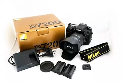 Nikon D7200 24.2 MP Digital SLR Camera With 18-200mm VR Lens • $500