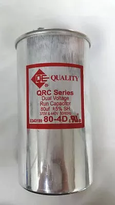 6 X Run Capacitor 80mfd 80uf 440V 440VAC Round Metallized + USA Free Shipping • $52.95