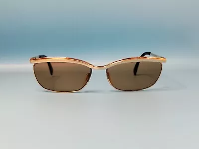 Vintage 50s Metzler Gold Filled Rectangular Sunglasses Made In Germany #770 • $150