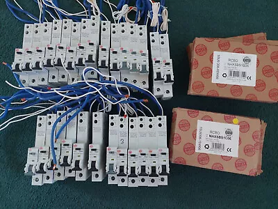WYLEX NHXSBS NEW & USED 30mA Classic RCBO B6 C6 B10 B16 B20 B25 B32 B40 C40   A  • £12