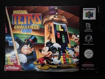 Nintendo 64 : Magical Tetris Challenge N64 CIB {***from My Collection***} • $150
