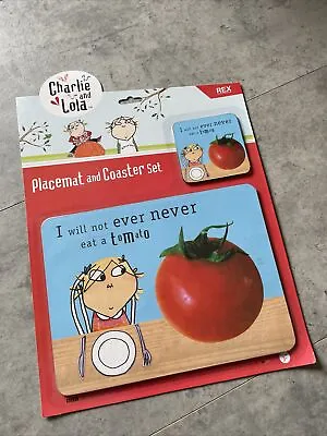 Charlie And Lola Placemat And Coaster Set • £7.99