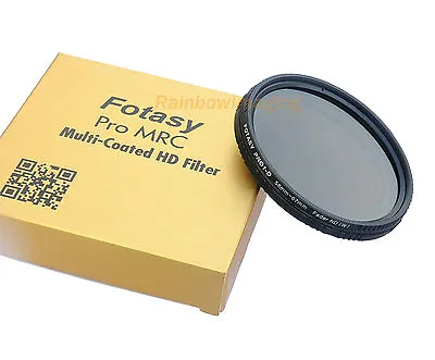 Digital Multi-Coated Filter 58mm Fader Variable Neutral Density ND8-800 DSLR • $16.59