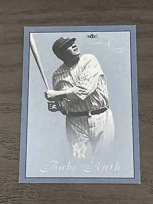 2003 Fleer Rookies And Greats Blue Babe Ruth #61 New York Yankees /250 • $22.95