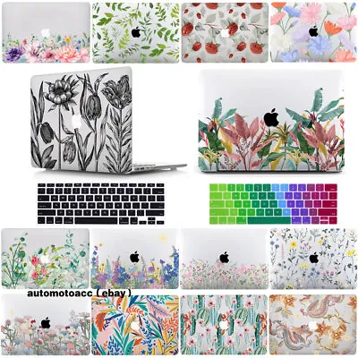 Flower Plant Crystal Laptop Cover For Macbook M3 Pro 16 14 Air 15 13 11 12 Inch • £7.19