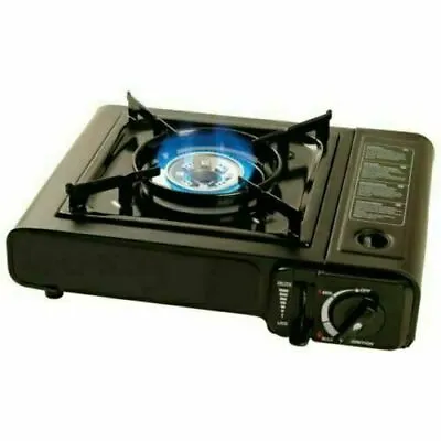 £15.99 • Buy Portable Camping Gas Stove Single Burner Cooker BBQ Outdoor Butane Gas Picnic 