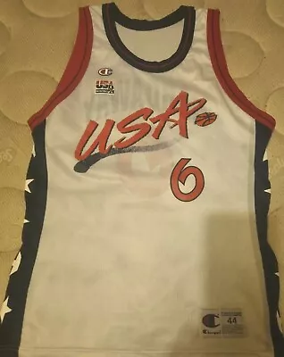 £50 • Buy Champion USA Dream Team 3 Atlanta Olympics Penny Hardaway 44 L Jersey NBA #6