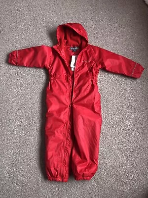 £8.99 • Buy Regatta Puddle Rain Suit Waterproof All In One Childrens Kids Childs Boys Girls