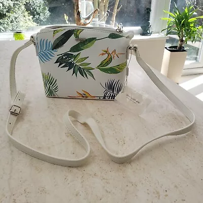 David Jones Paris Handbag - Tropical White New And Tagged • £18