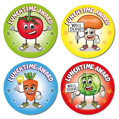 £2.85 • Buy 144 Well Done Lunchtime Award Stickers Dinner Time Break Reward Kids School