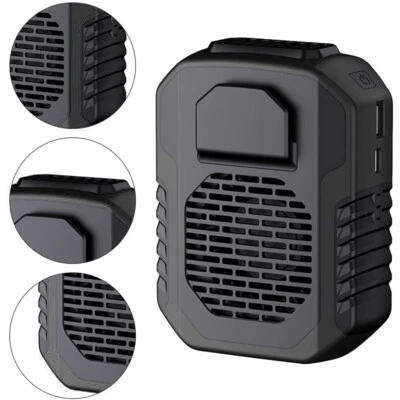 $22.95 • Buy USB Waist Clip Fan Hands-Free Belt/Necklace Personal Cooling Fan 3 Speed 6000MAH