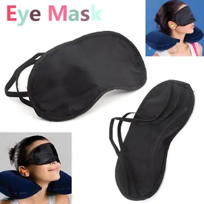 $1.99 • Buy Silk Black Sleep Eye Cover